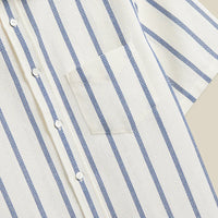 Piquet Stripe Shirt