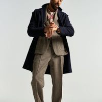Overcoat in Navy