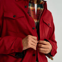 Red Wool Shirt
