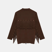 Fringed Brown Jacket