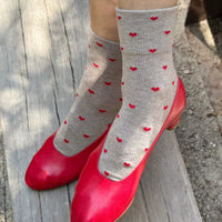 Patterned Sneaker Socks