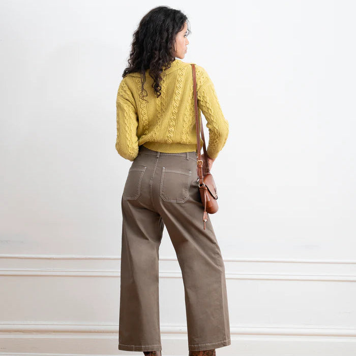 Michelle Cardigan in Pear