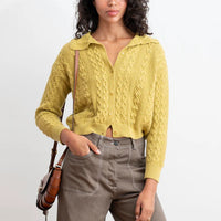 Michelle Cardigan in Pear