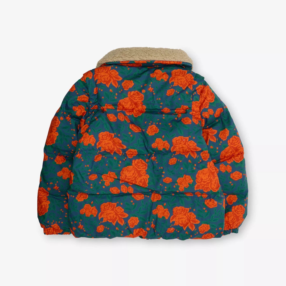 Roses Short Padded Jacket