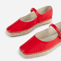Rafa Espadrille in Cherry Red