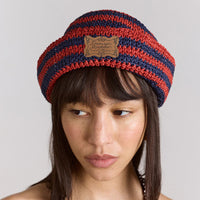 Raffia Sailor Hat