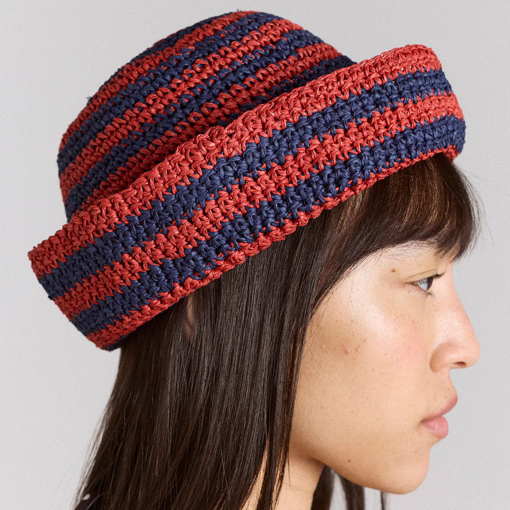 Raffia Sailor Hat
