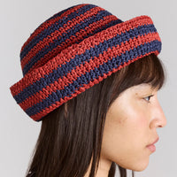 Raffia Sailor Hat