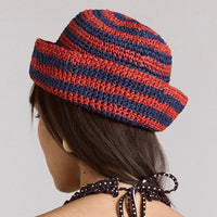 Raffia Sailor Hat
