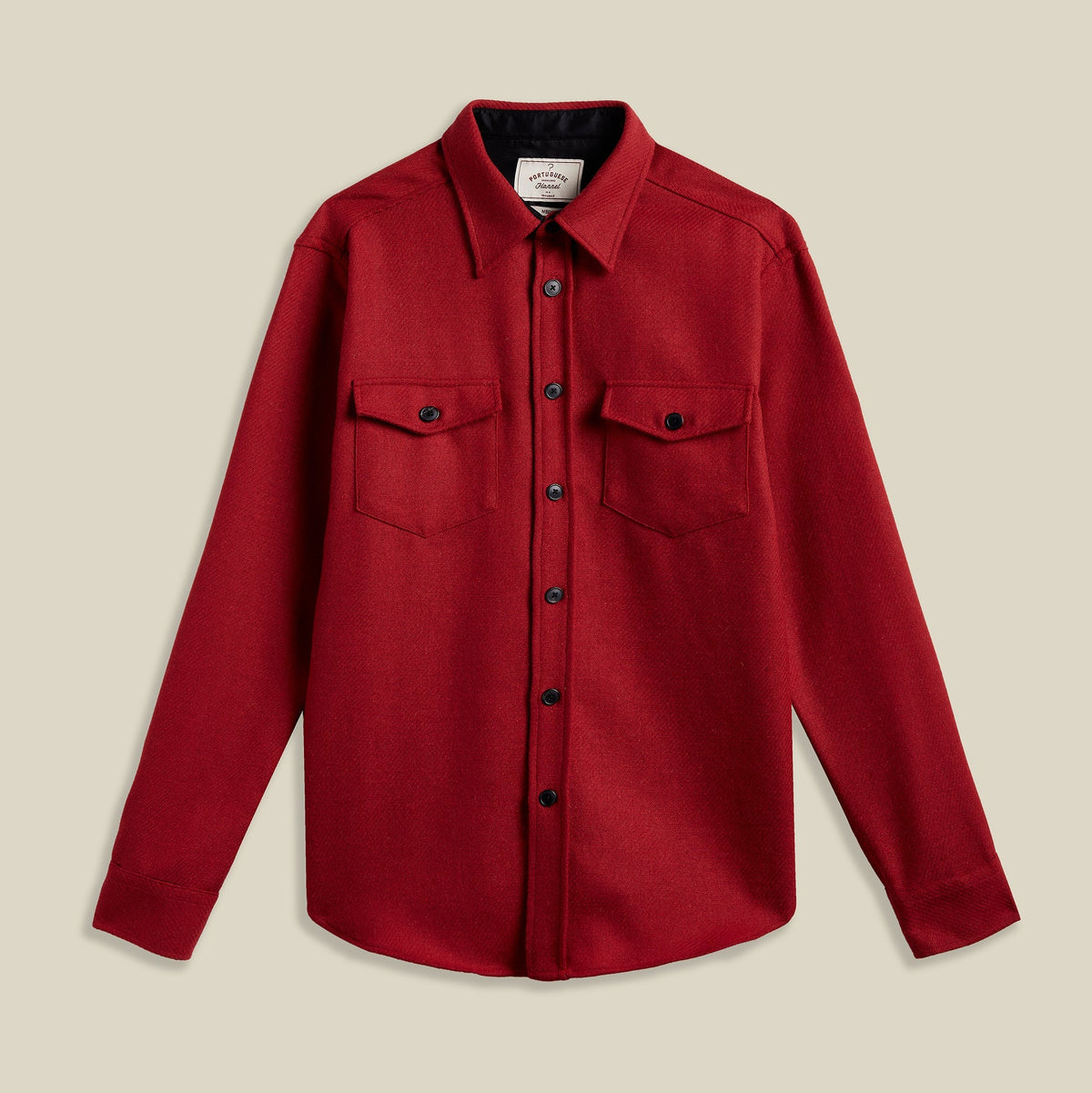 Red Wool Shirt