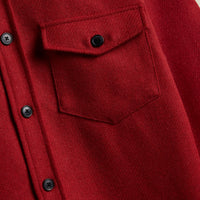 Red Wool Shirt
