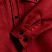 Red Wool Shirt