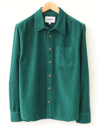 Corduroy LS Shirt in Green