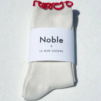 Ruffled Modal Socks