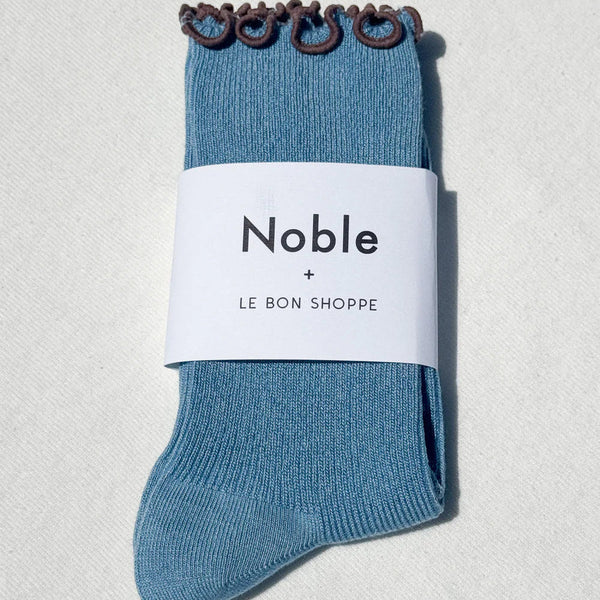 Ruffled Modal Socks