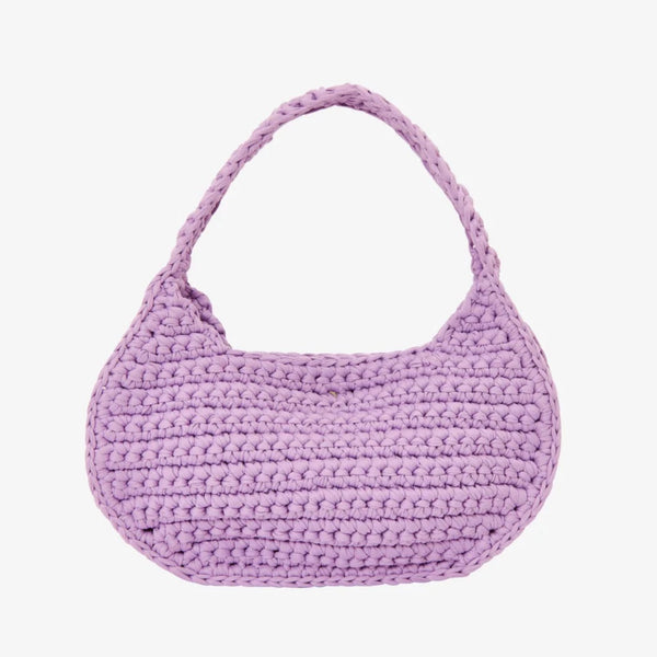 Sand Crochet Bag in Purple