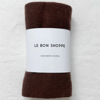 Cashmere Shawl in Mocha