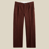Single Pleat Trousers in Terrior