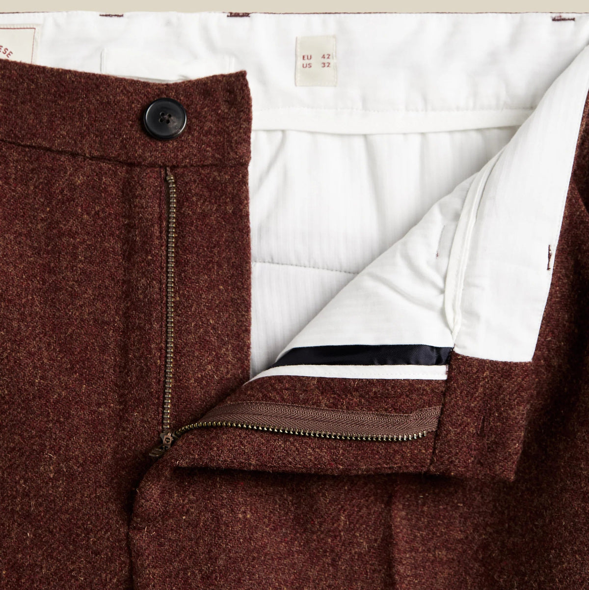 Single Pleat Trousers in Terrior