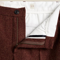 Single Pleat Trousers in Terrior