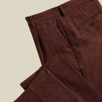 Single Pleat Trousers in Terrior