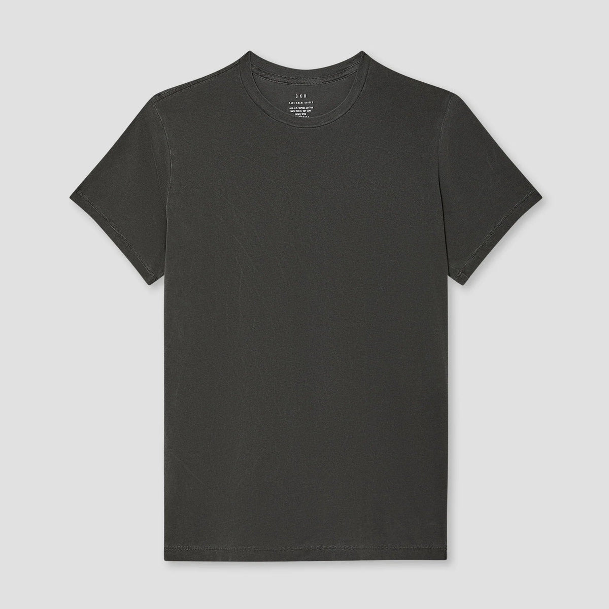 Supima Tee in Faded Black