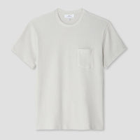 Waffle Pocket Tee in Ash