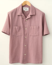 High Twist Shirt in Purple