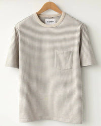 Mini Stripe Shirt in Grey