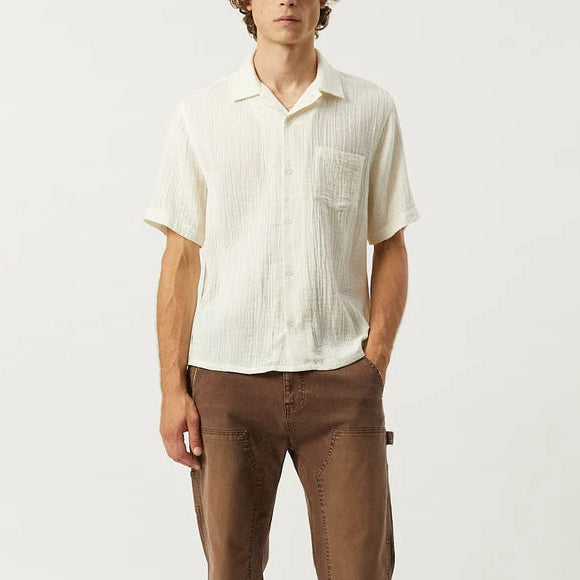 Double Cloth Shirt in Natural