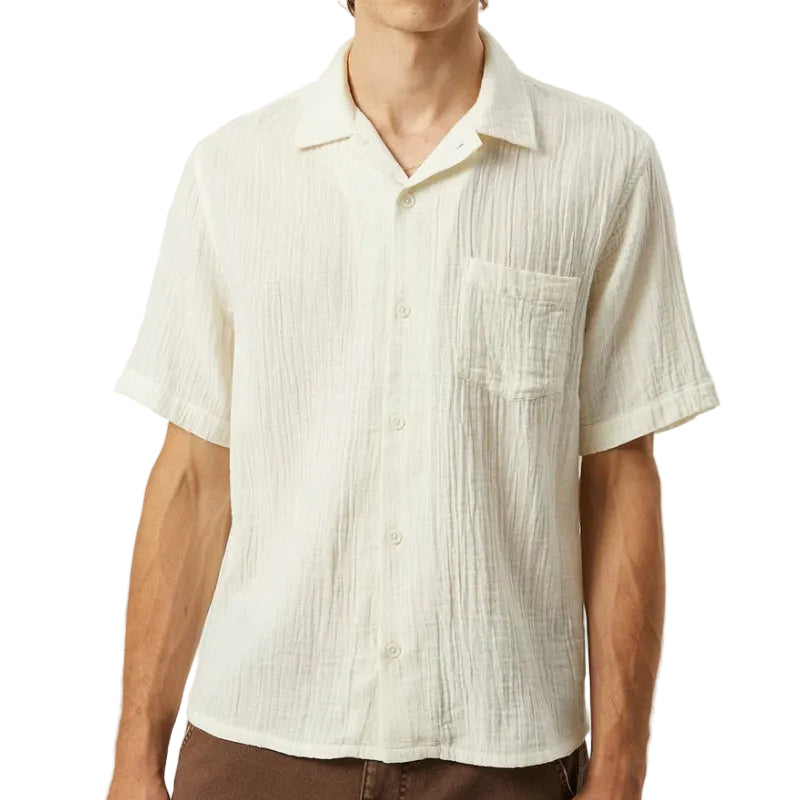 Double Cloth Shirt in Natural