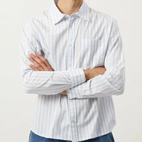 Berg Stripe Shirt in Blue