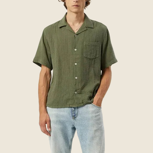 Double Cloth Shirt in Army