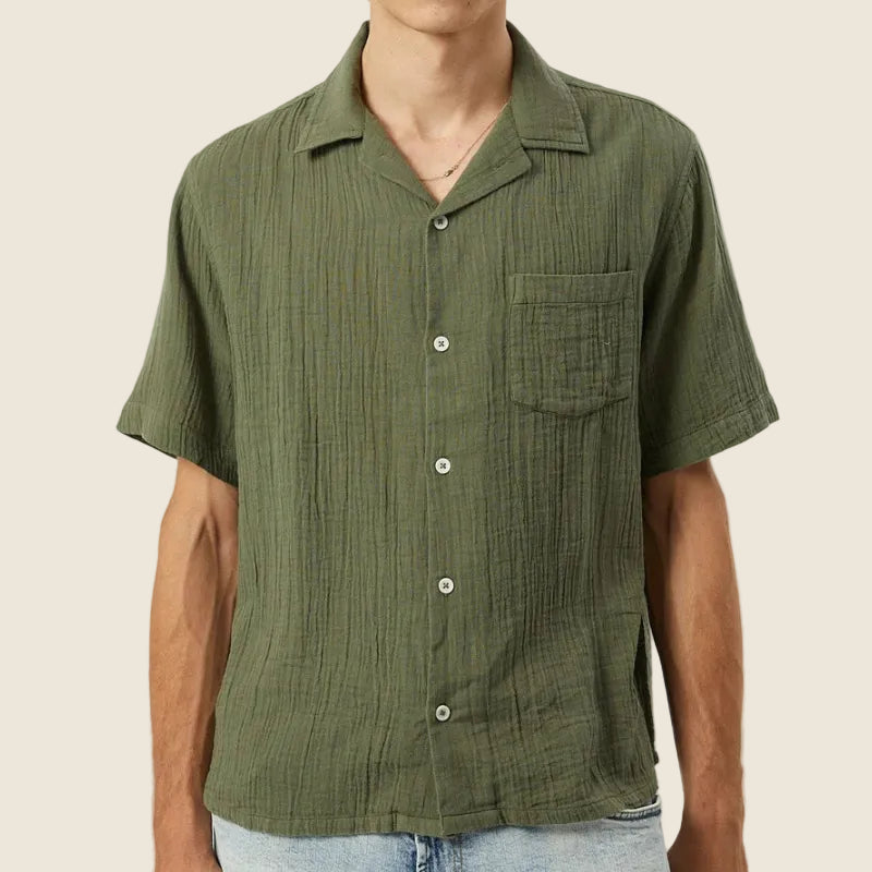 Double Cloth Shirt in Army
