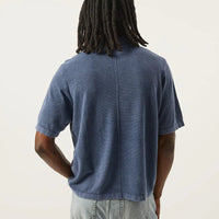 Knit Polo in Navy