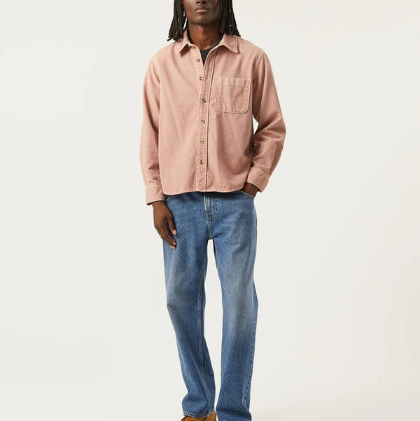 Cord LS Shirt in Pink