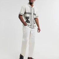 Didcot Shirt in Border Applique