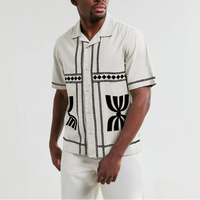 Didcot Shirt in Border Applique