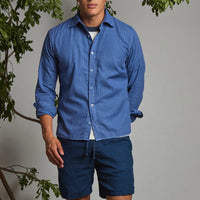 Pigment Dye Shirt in Union Check