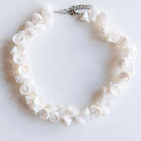 Burbuja Necklace in White