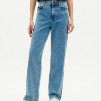 Theresa Pants in Medium Denim