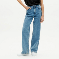 Theresa Pants in Medium Denim