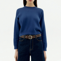 Philis Sweater in Cobalt Flower