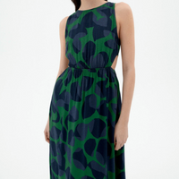 Kin Dress in Dark Leaf