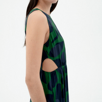 Kin Dress in Dark Leaf