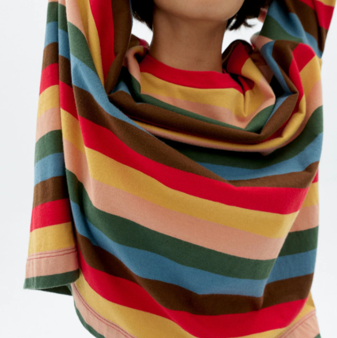 Sunset Stripes Emily Tee