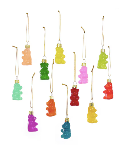 Rainbow Gummy Bear Ornament