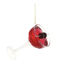 Festive Cranberry Cocktail Ornament