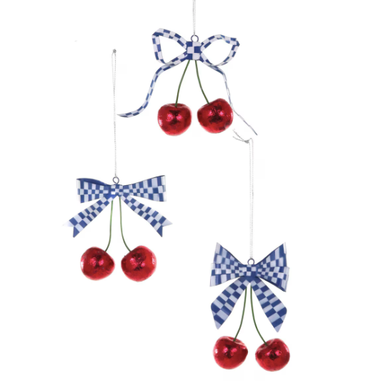 Coquette Cherry Ornament