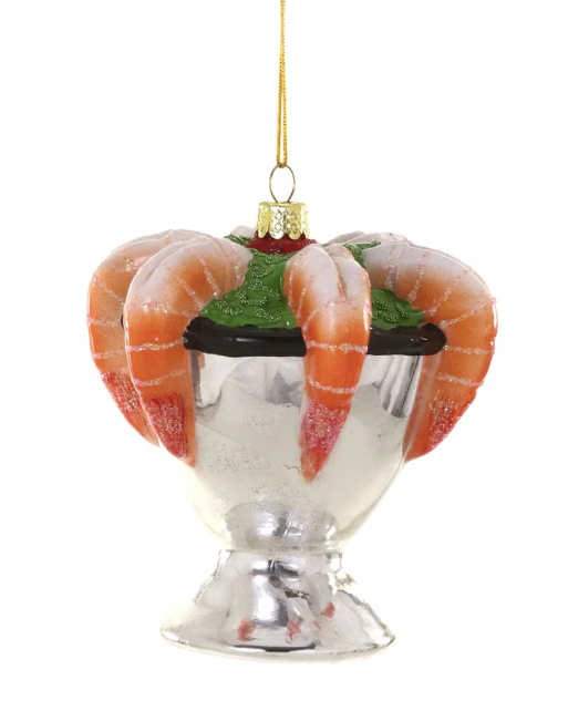 Shrimp Cocktail Ornament